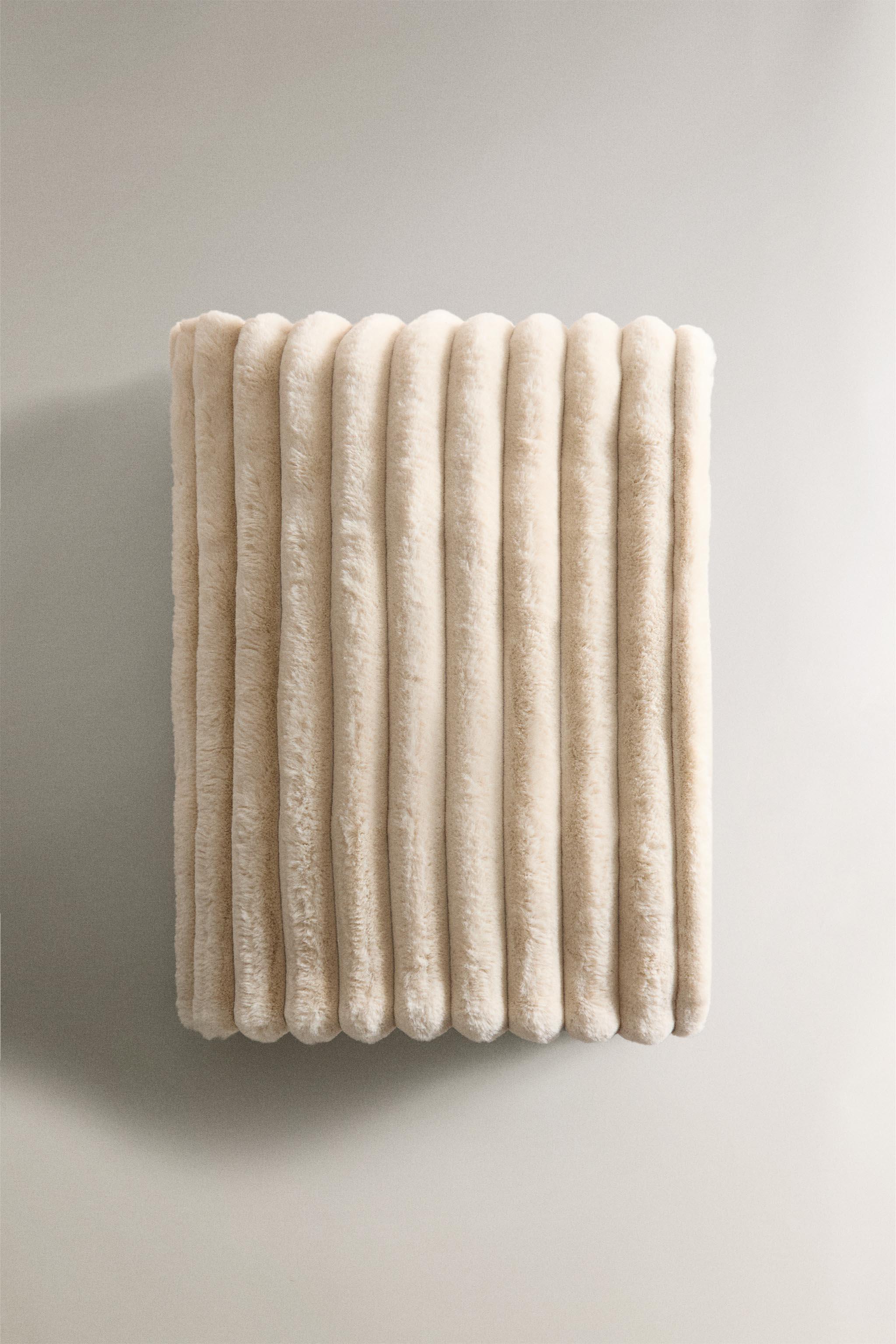 PLAID FOURRURE TEXTURÉ